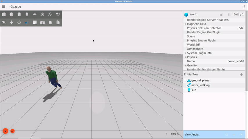 "Actor Trajectory Animation"